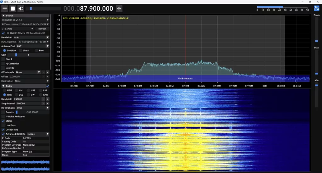 libhydrasdr v1.1.0: Hardware Abstraction, DDC Decimation & Lock-Free Streaming